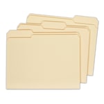 Office Depot Brand File Folders, Letter Size, 100% Recycled, Manila, Pack Of 100