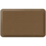 GelPro NewLife Designer Comfort Grasscloth Anti-Fatigue Floor Mat, 20in x 32in, Khaki