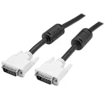 StarTech.com 15 ft DVI-D Dual Link Cable - M/M - Provides a high-speed, crystal-clear connection to your DVI digital devices - 15ft DVI-D Dual Link Cable - DVI-D Cable - 15 ft Male to Male DVI-D Cable - 25 pin DVI Cable