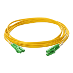 AddOn 1m ALC (Male) to ALC (Male) Yellow OS2 Duplex Fiber OFNR (Riser-Rated) Patch Cable - 100% compatible and guaranteed to work