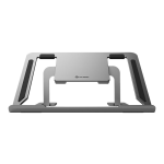 ALOGIC Metro Adjustable & Portable Folding Notebook Stand - Space Grey - ALOGIC Metro Adjustable & Portable Folding Notebook Stand - Space Grey