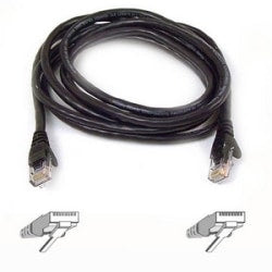 Belkin Cat6 Cable - RJ-45 Male - RJ-45 Male - 12in - Yellow