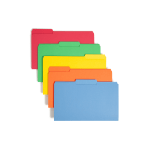 Smead Color File Folders, Legal Size, 1/3 Cut, Assorted Colors, Box Of 100