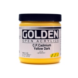 Golden OPEN Acrylic Paint, 5 Oz Tube, Sap Green Hue