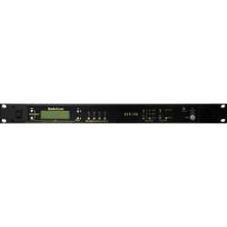 RTS Single-Channel UHF Synthesized Wireless Intercom Base Station - Cable - Rack-mountable, Desktop