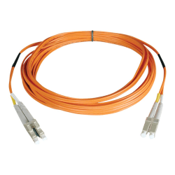 Eaton Tripp Lite Series Duplex Multimode 62.5/125 Fiber Patch Cable (LC/LC), 1M (3 ft.) - Patch cable - LC multi-mode (M) to LC multi-mode (M) - 1 m - fiber optic - duplex - 62.5 / 125 micron - orange