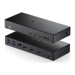 ALOGIC MA3 - Docking station - USB-C - HDMI, 2 x DP - 1GbE - 170 Watt