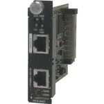 Perle MCR-MGT Management Module - 1 x RJ-45 10/100/1000Base-T Auto MDI/MDI-X LAN, 1 x RJ-45 RS-232 Management