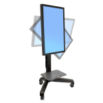 Ergotron Neo-Flex Mobile MediaCenter VHD Display Stand, Black