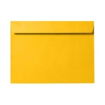 LUX Booklet 6in x 9in Envelopes, Gummed Seal, Sunflower Yellow, Pack Of 500