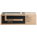 Kyocera TK 667 - Black - original - toner cartridge - for TASKalfa 620, 820