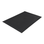 Ergotron Neo-Flex Floor Mat - Workstation - 36in Length x 24in Width x 0.700in Thickness - Rectangular - Polyurethane - Black - TAA Compliant