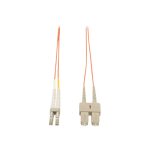 Eaton Tripp Lite Series Duplex Multimode 62.5/125 Fiber Patch Cable (LC/SC), 5M (16 ft.) - Patch cable - SC multi-mode (M) to LC multi-mode (M) - 5 m - fiber optic - duplex - 62.5 / 125 micron