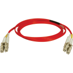 Tripp Lite 10M Duplex Multimode 62.5/125 Fiber Optic Patch Cable Red LC/LC 33ft 33ft 10 Meter - LC Male - LC Male - 32.81ft - Red