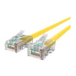 Belkin - Patch cable - RJ-45 (M) to RJ-45 (M) - 8 ft - CAT 5e - yellow - for Omniview SMB 1x16, SMB 1x8; OmniView SMB CAT5 KVM Switch