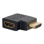 C2G Right Angled HDMI Adapter - Right Exit - HDMI right angle adapter - HDMI female to HDMI male - black - right-angled connector