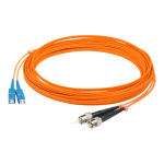 AddOn 2m SC to ST OM1 Orange Patch Cable - Patch cable - SC/UPC multi-mode (M) to ST/UPC multi-mode (M) - 2 m - fiber optic - duplex - 62.5 / 125 micron - OM1 - halogen-free - orange