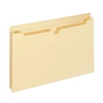 Office Depot Brand Manila Double-Top File Jackets, 2in Expansion, Letter Size, Pack Of 25 File Jackets