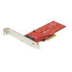 StarTech.com x4 PCI Express to M.2 PCIe SSD Adapter - M.2 NGFF SSD