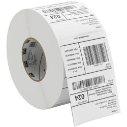 Zebra Z-Perform Receipt Paper, 2in x 80ft, White, Pack Of 36