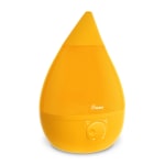 Crane Drop Ultrasonic Cool Mist Humidifier, 1 Gallon, 8-5/8inH x 8-5/8inW x 13-3/8inD, Orange