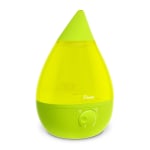 Crane Drop Ultrasonic Cool Mist Humidifier, 1 Gallon, 8-5/8inH x 8-5/8inW x 13-3/8inD, Green