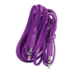 Duracell 3.5mm Stereo Audio Cable, 10ft, Purple