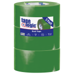 Tape Logic Color Duct Tape, 3in Core, 3in x 180ft, Green, Case Of 3