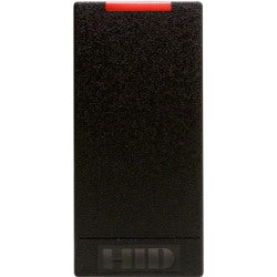 HID iCLASS R10 6100C Smart Card Reader - Contactless - Cable - 3.25in Operating Range - Wiegand, Pigtail - Mullion Mount, Surface Mount - Black