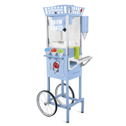 Nostalgia Electrics Snow Cone Cart, Blue