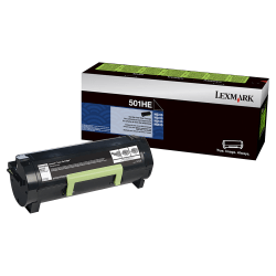 Lexmark 50F1H0E Remanufactured High-Yield Black Toner Cartridge