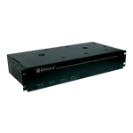 Altronix R2416600UL - Power converter (rack-mountable) - AC 115 V - 600 VA - output connectors: 16 - 2U - 19in