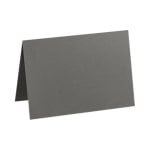 LUX Folded Cards, A2, 4 1/4in x 5 1/2in, Smoke Gray, Pack Of 1,000