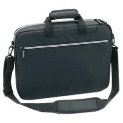 Toshiba Lightweight Notebook Case - 12.5in x 15.8in x 3in - Polyester - Black, Silver