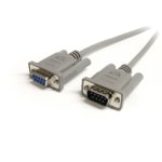 StarTech.com 10 ft Straight Through Serial Cable M/F