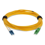 AddOn 3m LC OS1 Yellow Patch Cable - Patch cable - LC/APC single-mode (M) to LC/PC single-mode (M) - 3 m - fiber optic - duplex - 9 / 125 micron - OS1 - halogen-free - yellow