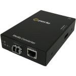 Perle S-1000-S2LC10 Gigabit Ethernet Stand-Alone Media Converter - 1 x Network (RJ-45) - 1 x LC Ports - DuplexLC Port - 1000Base-T, 1000Base-LX - 6.21 Mile - External, Rail-mountable, Wall Mountable, Rack-mountable