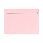 LUX Booklet 9in x 12in Envelopes, Gummed Seal, Candy Pink, Pack Of 1,000