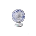 Freestanding Desk Fan, White