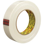 Scotch 8981 Strapping Tape, 3in Core, 1in x 60 Yd., Clear, Case Of 12