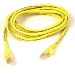 Belkin Cat5e Patch Cable - RJ-45 Male - RJ-45 Male - 15ft - Pink