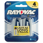 Rayovac Battery - For Multipurpose - 9V - 9 V DC - 36 / Carton