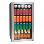 Igloo 3.5 Cu Ft 135-Can Beverage Cooler, Stainless Steel