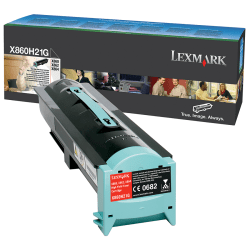 Lexmark X860H21G High-Yield Black Toner Cartridge