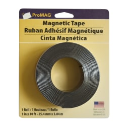 ProMAG Heavy-Duty Magnetic Tape, 1in x 10ft