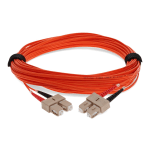 AddOn 30m SC OM1 Orange Patch Cable - Patch cable - SC/UPC multi-mode (M) to SC/UPC multi-mode (M) - 30 m - fiber optic - duplex - 62.5 / 125 micron - OM1 - halogen-free - orange