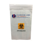 Biohazard Zip Bag, 6in x 9in