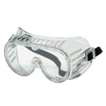 R3 Safety Economy Cover Safety Goggles, Clear