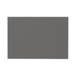 LUX Flat Cards, A9, 5 1/2in x 8 1/2in, Smoke Gray, Pack Of 250