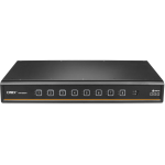 Avocent Vertiv Cybex Secure MultiViewer KVM Switch 8 port - NIAP Approved - Dual AC - Secure Desktop KVM Switches - Secure KVM Switch - Dual Head - NIAP Certified - Secure Keyboard - 4 to 16 Port